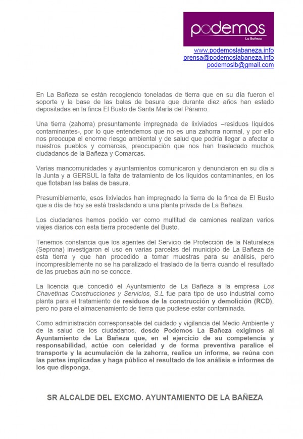 Denuncia_Almacenamiento