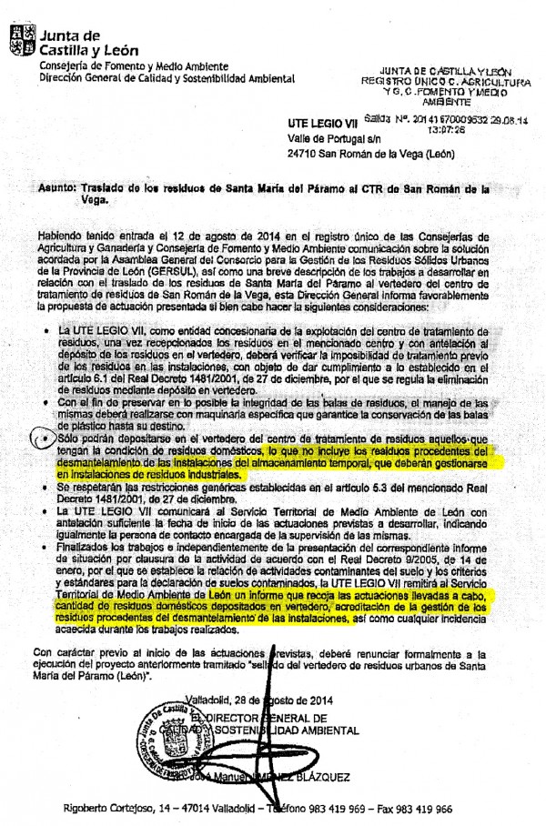 Traslado_Residuos_StaMariaParamo_Consejería