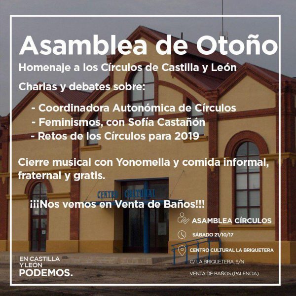 Asamblea-Otoño-2017-Venta-Baños-Cartel Asamblea-Otoño-2017-Venta-Baños-Cartel