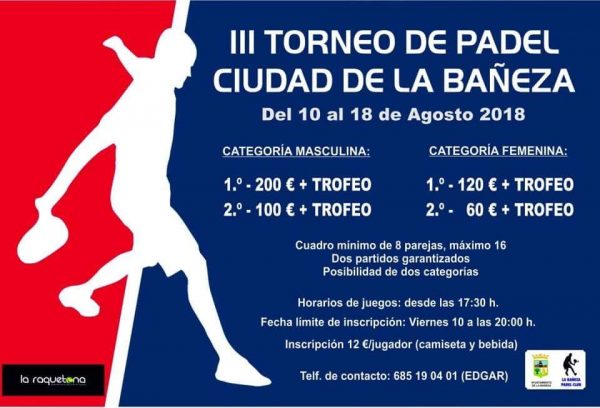 Torneo-Padel-LaBaneza2018 Torneo-Padel-LaBaneza2018