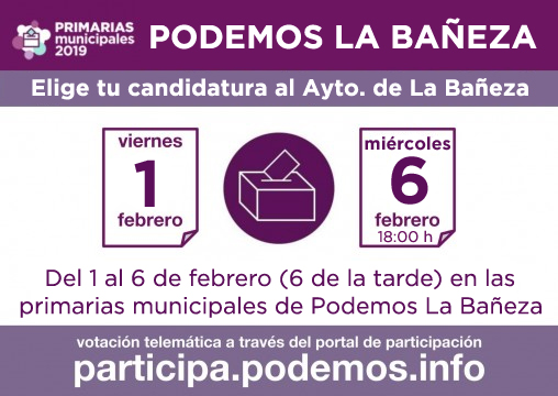 Municipales-2019-La-Bañeza-Plazo