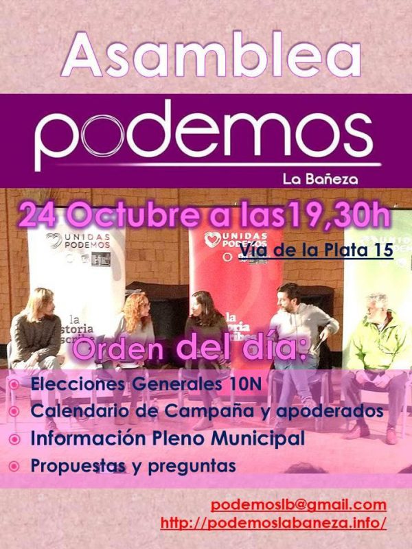 191024_Asamblea_PLB Asamblea Podemos